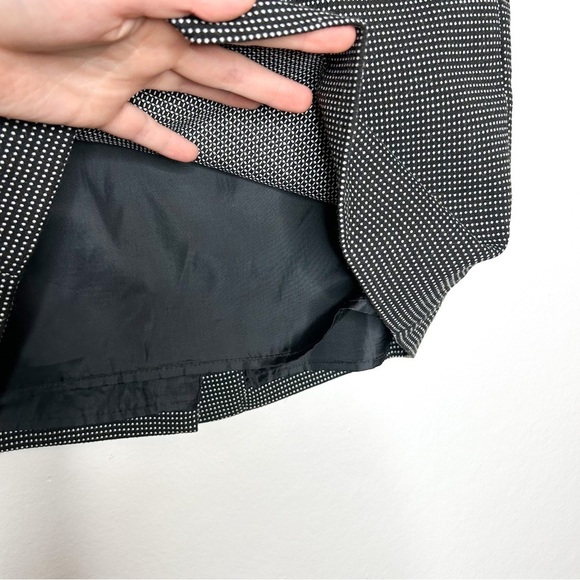 Ann Taylor LOFT Classic Black‎ & White Business Casual Office Pencil Skirt 2 - Picture 7 of 7